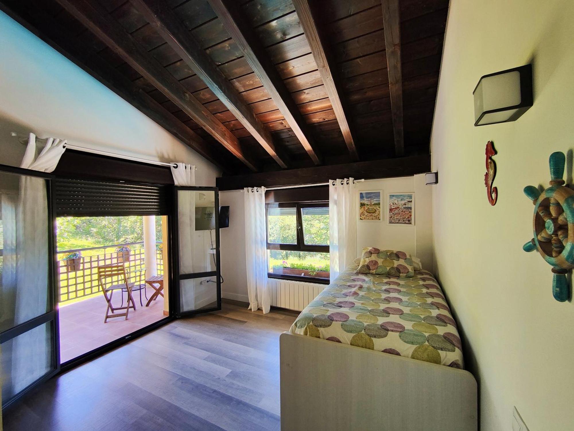 Chalet Con Piscina Climatizada En La Naturaleza Areatza Buitenkant foto